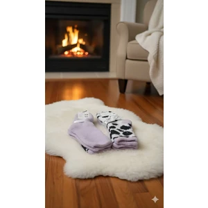 2 'li Pelüş Ev /uyku Çorabı Numara: 36-38