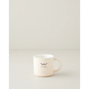 English Home Phoebe Latte New Bone China Kupa 200 ml Krem