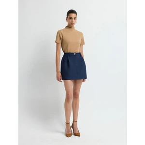 Adl Kapitone Mini Etek Lacivert 12745536000