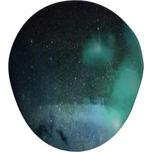 Galaxy 1 Oval Bilek Destekli Mouse Pad