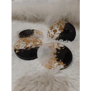 Karelim Home Bardak Altlığı 1adet 10 x 10 Epoksi Özel Tasarım