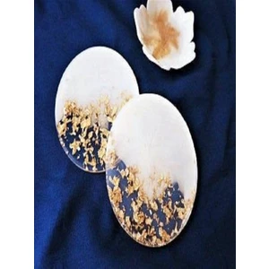 Karelim Home Bardak Altlığı 1adet 10 x 10 Epoksi Özel Tasarım