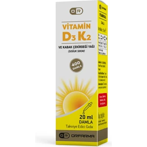 VITAMIND3K2&KABAK Çekirdeği Yağı
