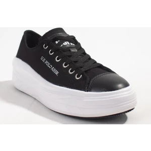 U.S. Polo Assn. U.S Polo Assn. Cleme 2FX Siyah Keten Kadın Spor Ayakkabı