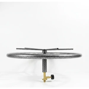 Künefe Ocağı Dövme Desenli Antrasit 38 cm – Piknik Tüp Uyumlu, Geleneksel Lezzet Için Pratik Çözüm