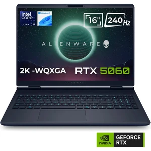 Alienware 16X Aurora AC16251 Ultra 9 275HX 16GB 1tb + 512GB SSD 8gb RTX5060 115W 16 Wqxga 240Hz Windows 11