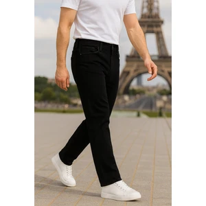 Cedy Denim Erkek Yüksel Bel Bol Kesim Boru Paça Kot Pantolon Reguler Fit Jean C336