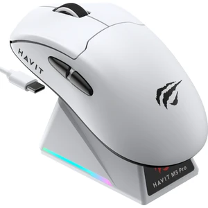 Gamenote M5 Pro Superlight Kablosuz Gaming Mouse - 30.000 Dpı, PAW3950 - Rgb Şarj Standlı - Ekranlı