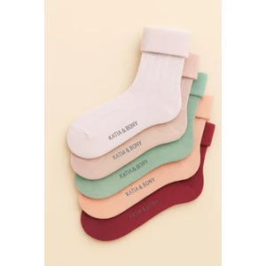 Katia & Bony Kadın 5'li Derby Havlu Soket Çorap