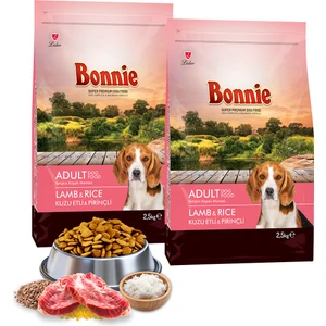 Kuzu Etli ve Pirinçli Yetişkin Köpek Maması 2.5 kg x 2