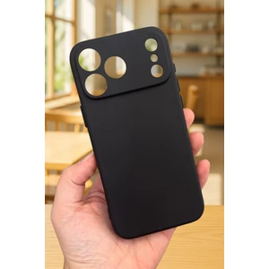 Vip Case iPhone 17 Pro Max Uyumlu Silikon Darbe Emici Klasik Korumalı Rubber Kılıf