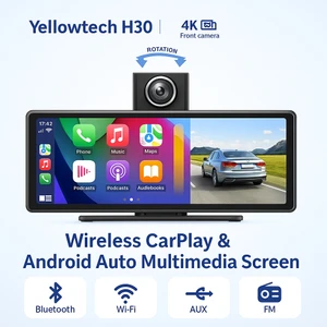 10.26 Inç Kablosuz Carplay Android Auto Araç Içi Multimedya Ekranı – Çift Kamera, Wifi, Navigasyon, Bluetooth