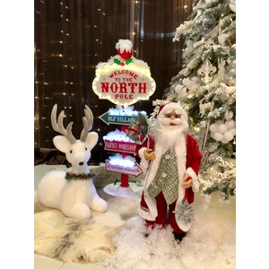 New Bliss Decor Studio 1 Adet Noel Baba Yılbaşı Dekor 60 cm.