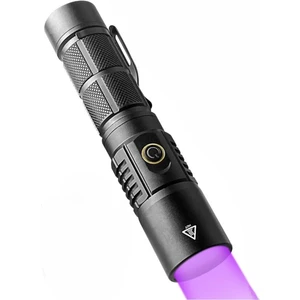 30W Uv Işık Feneri, 365NM Profesyonel Güçlü, Usb-C Şarjlı, Metal Gövde, Su Dayanıklı, Para Kontrol