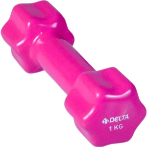 1 kg Pvc  Dambıl Ağırlık Pembe ( 1 Adet )
