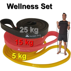 Horizon King Direnç Lastiği Wellness 3'lü Set