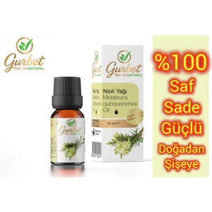 Gurbet Özcan Natural Niaouli Yağı (Nioli) %100 Saf Doğal Seyreltilmemiş (Melaleuca Quinguenervia Oil) 10 ml