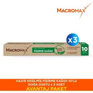 Doğa Dostu Pişirme Kağıdı Seti 3 Adet