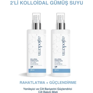 Kolloidal Gümüş Suyu 2'li Set