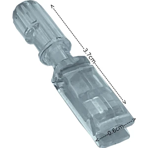 Dikey Perde Vagon Mandalı Şeffaf - DPY0045