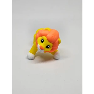 Aysbi Studio Aysbistudio Minik(5cm) Sevimli Aslan Figürlü Hayvan Oyuncak – Flexi Hayvan Figür +4 Yaş - Bpa Free