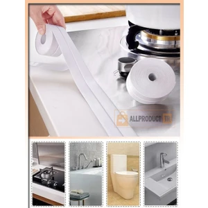 All Product Su Sızdırmaz Banyo Mutfak Lavabo Küvet Kenar Bandı 3.2 M x 38 mm – Kendinden Yapışkanlı Su Geçirmez Izolasyon Şerit Bandı, Pvc Sızdırmaz Tamir Bandı Beyaz