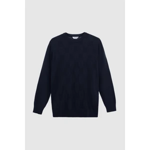 D'S Damat Ds Damat Regular Fit Lacivert Kazak 3HC060192001M