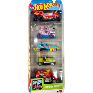 Hot Wheels Beşli Araba Seti Hw Fun Park JBJ88