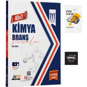 Hız ve Renk Yayınları Hız ve Renk Tyt Kimya DENEME+ZİHİNDENEME-KD440