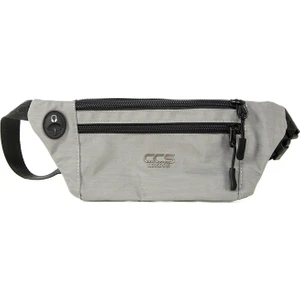 Necati Çanta Her An Her Yerde Su Geçirmez Ince Tasarımlı Hem Bel Hem Göğüs Çantası Gri