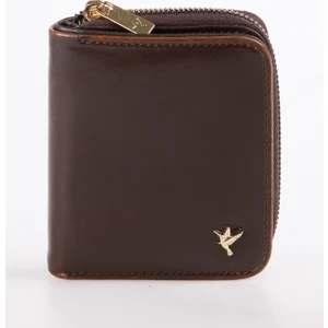 Kahve Kadın Cüzdan Pullup-Jared