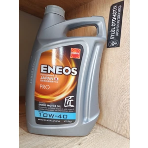 Eneos Pro 10W - 40 Motor Yağı ( 4 Litre ) Üretim Yılı 2024