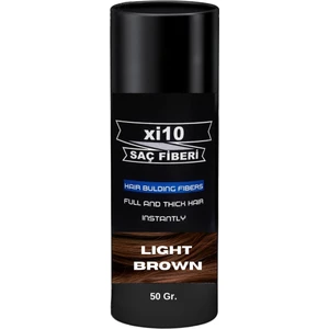 XI10 Dolgunlaştırıcı Saç Tozu Topik Açık Kahve 2 Adet x 50 gr