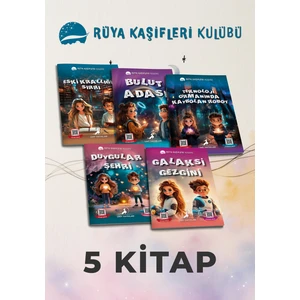 Rüya Kaşifleri Kulübü - 5 Kitap - Çocuk Kitabı Seti - UMY Yayınları