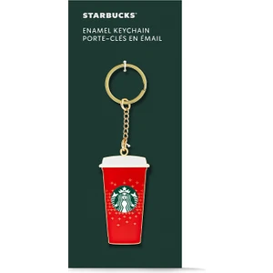 Starbucks® Anahtarlık - Kırmızı Sıcak Içecek Bardağı Tasarımlı - 11174729