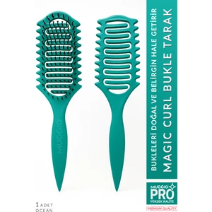 Magic Curl Bukle Belirginleştirici Pro Saç Tarağı