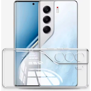 Tecno Camon 40 Pro ile Uyumlu Kılıf Şeffaf Kamera Korumalı Esnek Silikon Telefon Kılıfı Kapak