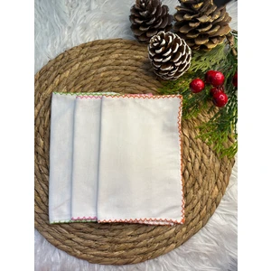 Thalia E-Store 6'lı Bebek Ağız Mendili Oyalı