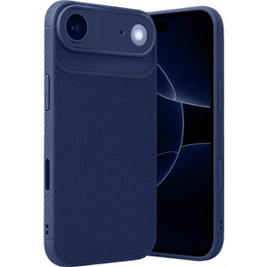 Apple iPhone 17 Air Uyumlu Kılıf Karbon Tasarım Kamera Korumalı Silikon Telefon Kılıfı Kapak