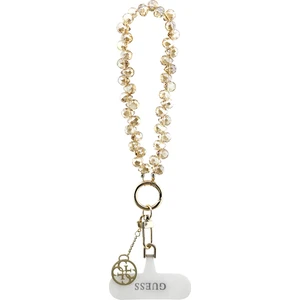 Orjinal Lisanslı 4g Metal Logolu Kristal Taşlı Telefon Bilek Askı Zinciri Gold