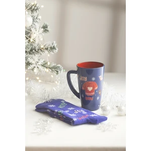 Christmas Joy&Snow Çoraplı Hediye Seti Lacivert 400 cc
