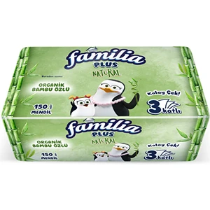Familia Plus Natural Çek Al Mendil 150'LI X 2