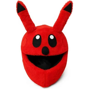 Beta Tasarım Kırmızı Pikachu Kask Kılıfı Kask Süsü