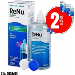 Renu Multiplus Lens Solüsyonu 360 ml - Ikili Kofre