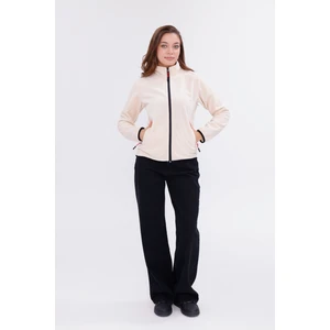 Kadın Slim Fit Tam Fermuarlı Polar Ceket