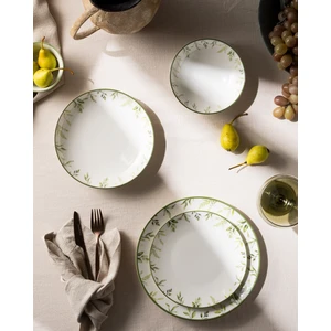 Madame Coco Vernon 6 Kişilik 24 Parça Yemek Takımı - Yeşil