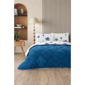 Nordelle Çift Kişilik Wellsoft Yorgan Uyku Seti Lastikli Çarşaf+Yastık Kılıflı Çift Kişilik Uyku Set