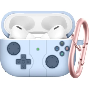 Apple Airpods Pro 3. Nesil (2025) Uyumlu Silikon Kılıf Anahtarlıklı Kılıf [gampad Tasarımı]