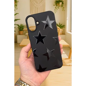 Vip Case iPhone 16 - Star Silikon Darbe Emici Klasik Korumalı Rubber Kılıf