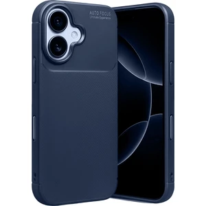 Apple iPhone 17 Uyumlu Kılıf Karbon Tasarım Kamera Korumalı Silikon Telefon Kılıfı Kapak